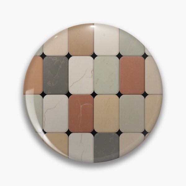 Item preview, Clay Weave — Earth Tone Tile Poster designed and sold by MagicWander.