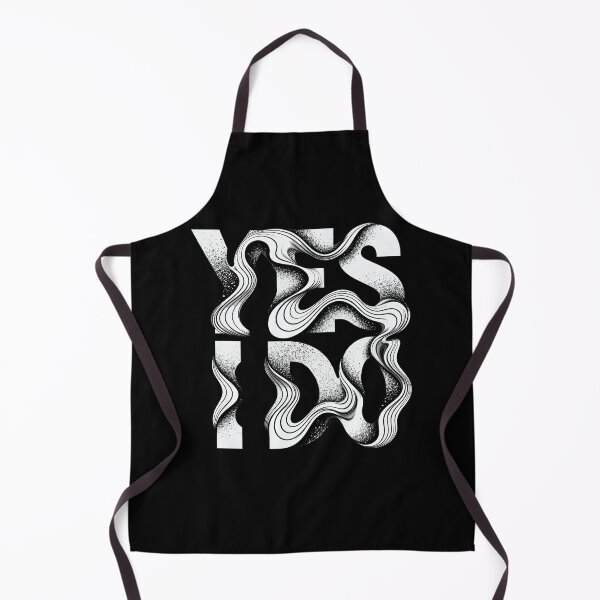 Item preview, "YES I DO" Wavy Affirmation Typography designed and sold by zzz888.