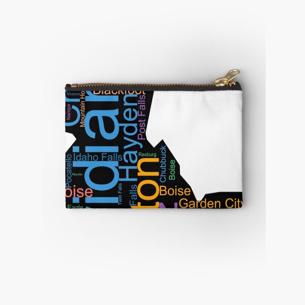 Item preview, Idaho Word Art With Cities designed and sold by TheIconSmith.