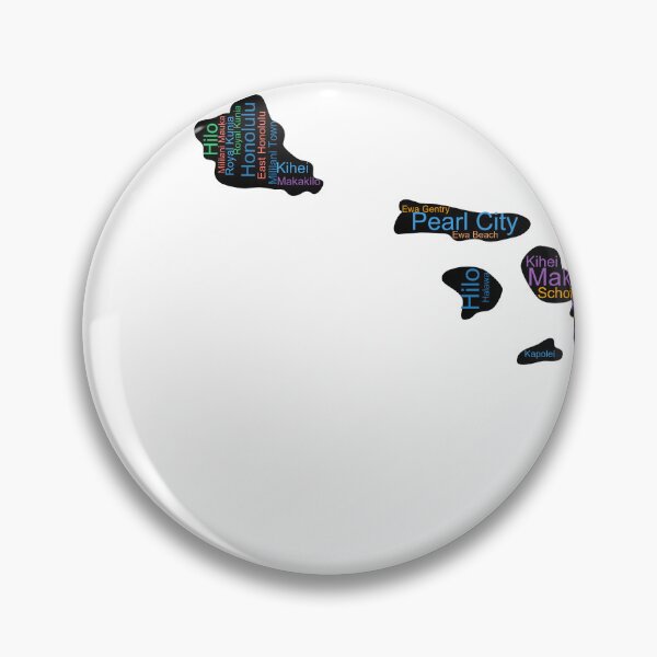 Item preview, Hawaii Word Art With Cities designed and sold by TheIconSmith.
