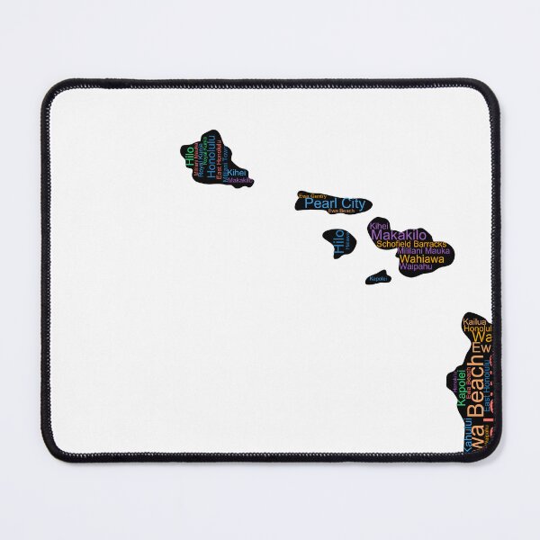 Item preview, Hawaii Word Art With Cities designed and sold by TheIconSmith.