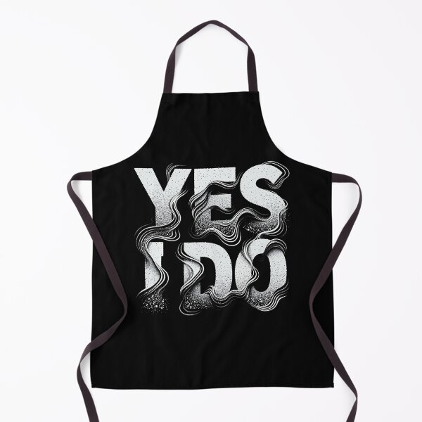 Item preview, "YES I DO" Textured Gradient Typography designed and sold by zzz888.