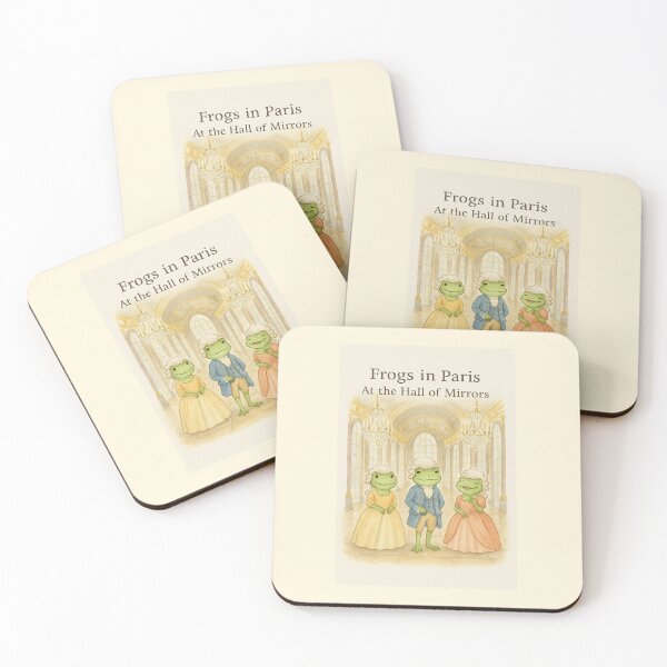 Item preview, Frogs in Paris — At the Hall of Mirrors, Versailles designed and sold by Novel Works Studio.