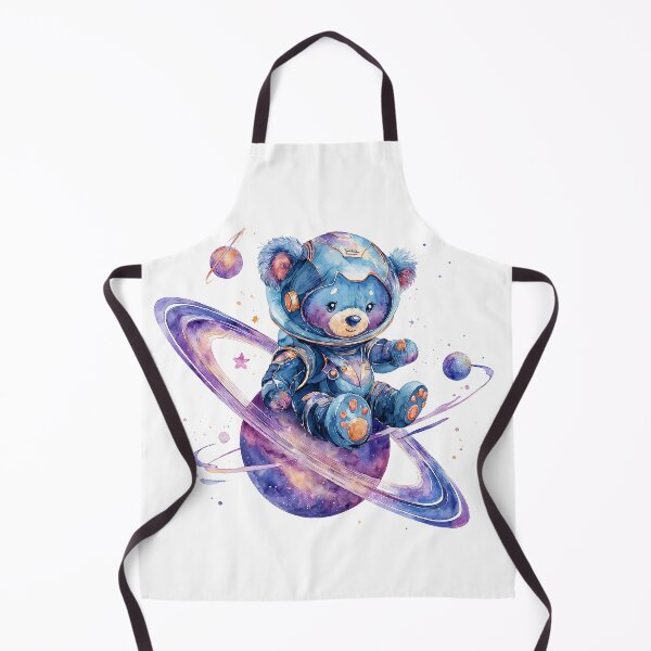 Item preview, Galactic Teddy Explorer in Space Suit designed and sold by Anastasiia Yurevych.