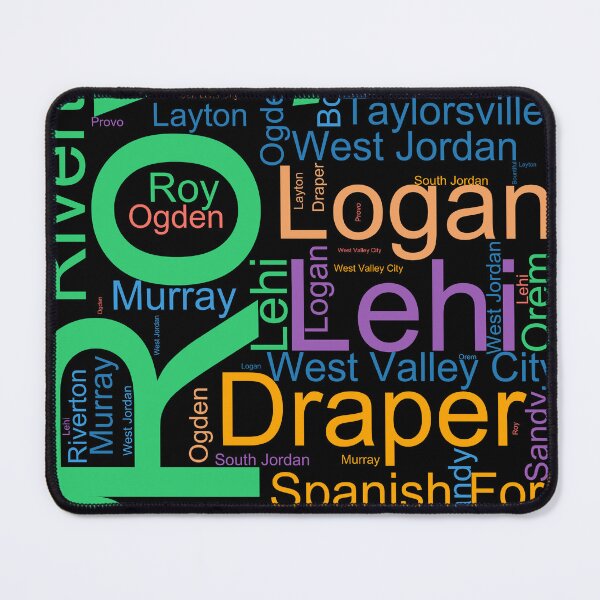 Item preview, Utah City Word Art designed and sold by TheIconSmith.