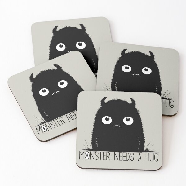Item preview, Monster needs a hug designed and sold by Javier Narváez Solarte.