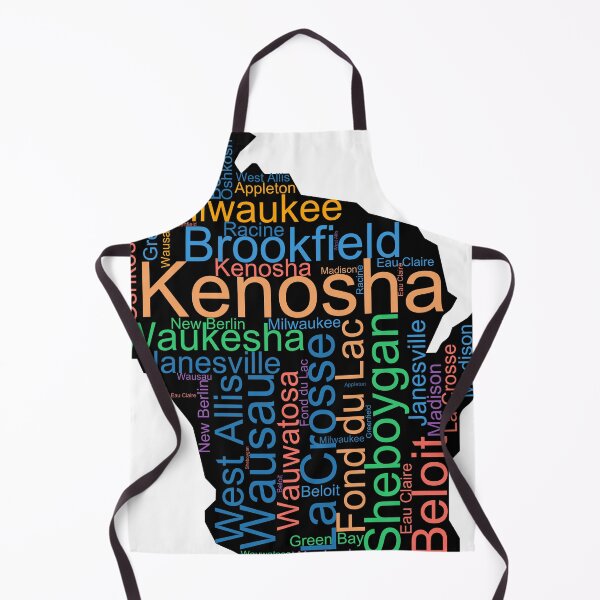 Item preview, Wisconsin City Word Art designed and sold by TheIconSmith.