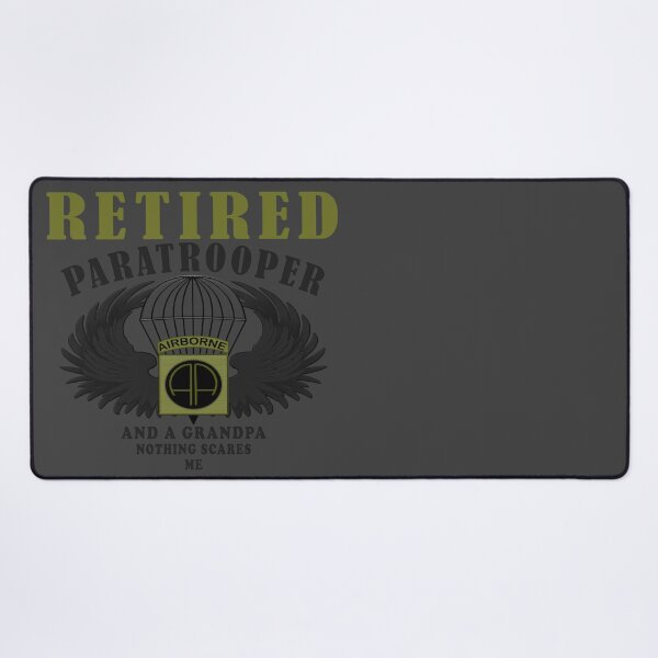 Item preview, 82nd Airborne Retired Paratrooper Grandpa T-Shirt - Nothing Scares Me designed and sold by PCD2021.