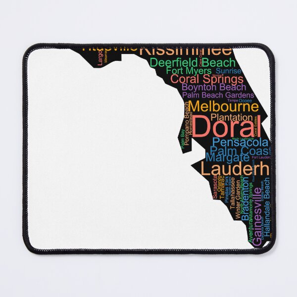 Item preview, Florida City Word Art designed and sold by TheIconSmith.
