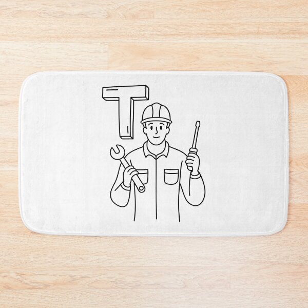 Item preview, An illustration of letter T stands for Technician designed and sold by rasagamastore.