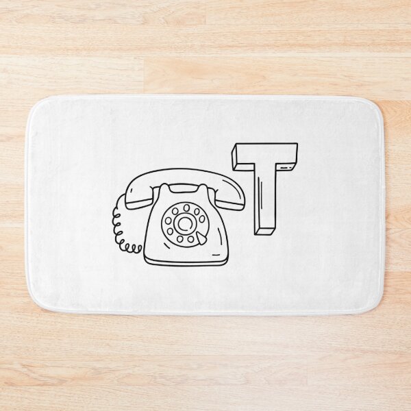 Item preview, An illustration of letter T stands for Telephone designed and sold by rasagamastore.