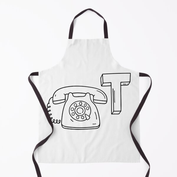 Item preview, An illustration of letter T stands for Telephone designed and sold by rasagamastore.