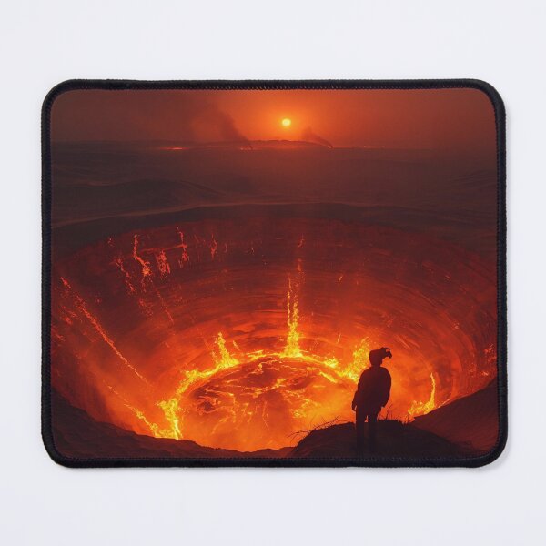 Item preview, The Gate of Fire — Darvaza’s Eternal Flame designed and sold by kabucino.