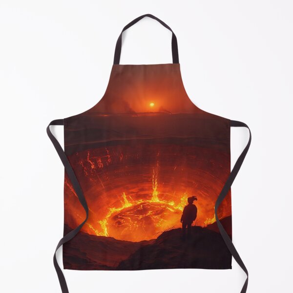 Item preview, The Gate of Fire — Darvaza’s Eternal Flame designed and sold by kabucino.