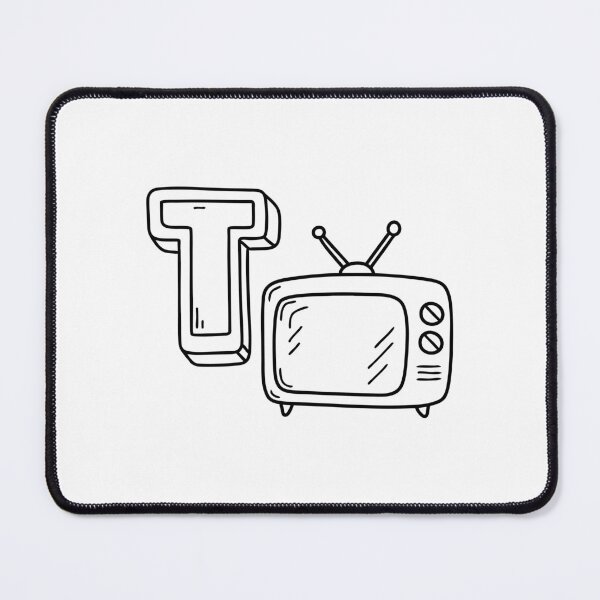 Item preview, An illustration of letter T stands for Television designed and sold by rasagamastore.