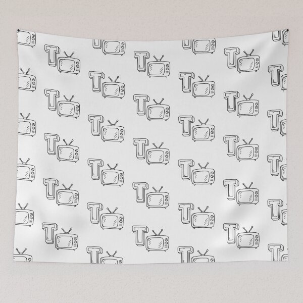 Item preview, An illustration of letter T stands for Television designed and sold by rasagamastore.