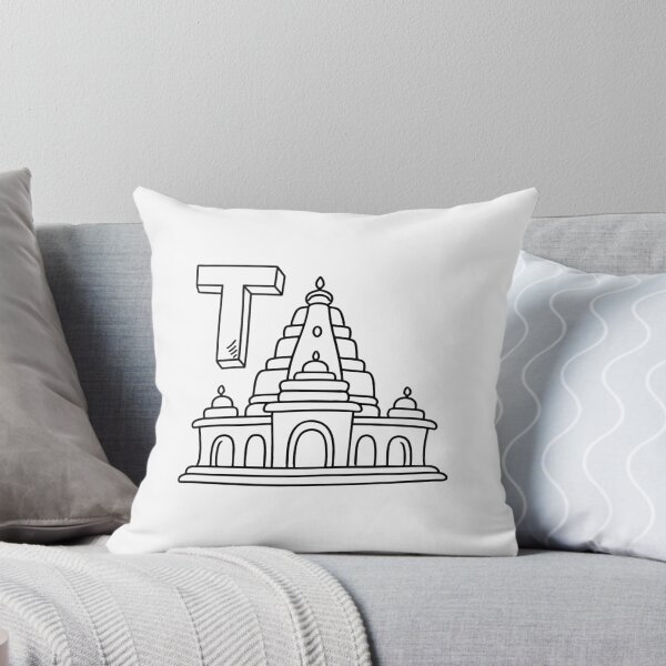 Item preview, An illustration of letter T stands for Temple designed and sold by rasagamastore.