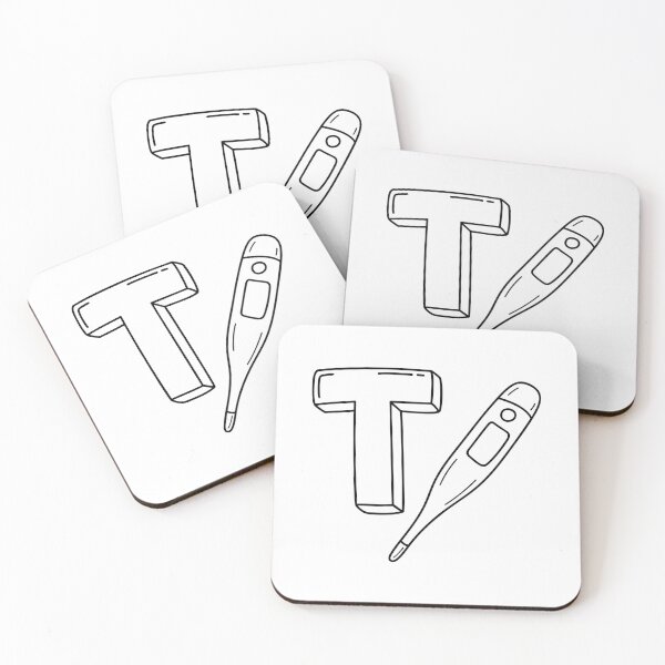 Item preview, An illustration of letter T stands for Thermometer designed and sold by rasagamastore.