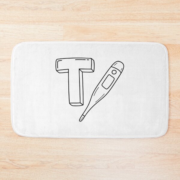 Item preview, An illustration of letter T stands for Thermometer designed and sold by rasagamastore.
