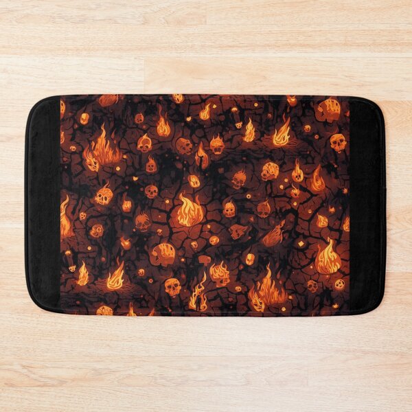 Item preview, Flames of the Damned – Infernal Fire Pattern designed and sold by kabucino.
