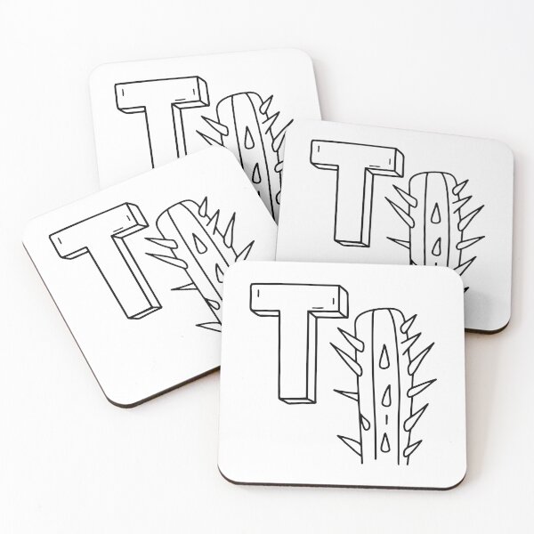 Item preview, An illustration of letter T stands for Thorn designed and sold by rasagamastore.