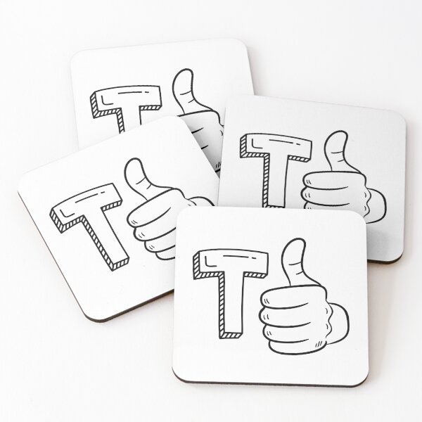 Item preview, An illustration of letter T stands for Thumb designed and sold by rasagamastore.