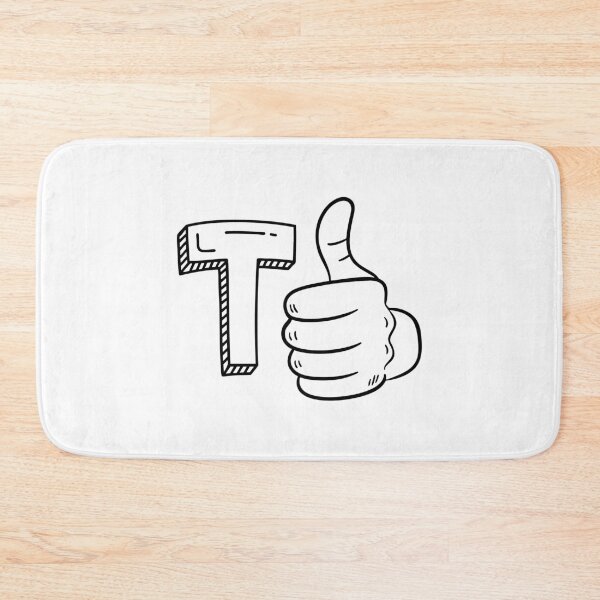 Item preview, An illustration of letter T stands for Thumb designed and sold by rasagamastore.