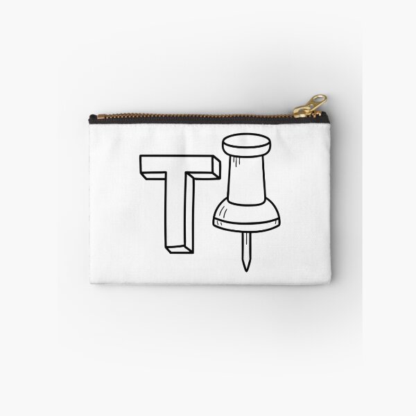 Item preview, An illustration of letter T stands for Thumbtack designed and sold by rasagamastore.