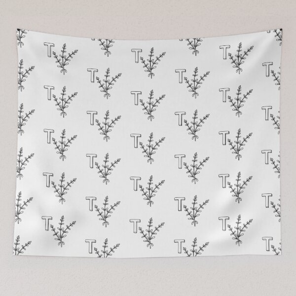 Item preview, An illustration of letter T stands for Thyme designed and sold by rasagamastore.