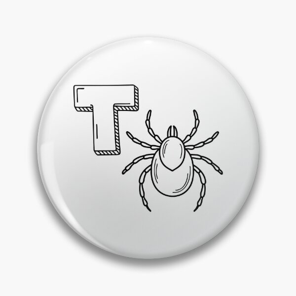 Item preview, An illustration of letter T stands for Tick designed and sold by rasagamastore.