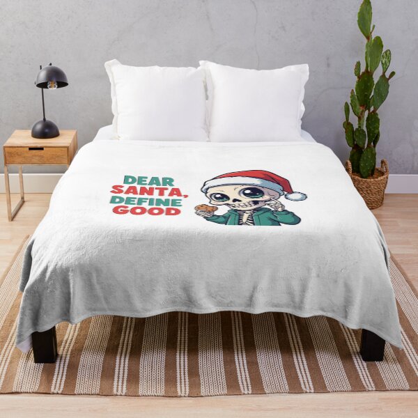 Item preview, Skeleton Cute Dear Santa, Define Good – Funny Christmas designed and sold by FelixnRobinus.