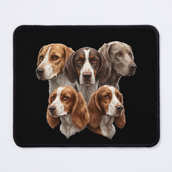 Item preview, My Dear Friends, Merry Christmas, Beagle,Pointer,Setter, Basset Hound,Cocker Spaniel,Weimaraner Dog designed and sold by chipmuckdesignn.