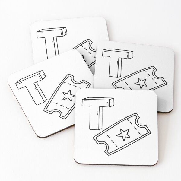 Item preview, An illustration of letter T stands for Ticket designed and sold by rasagamastore.