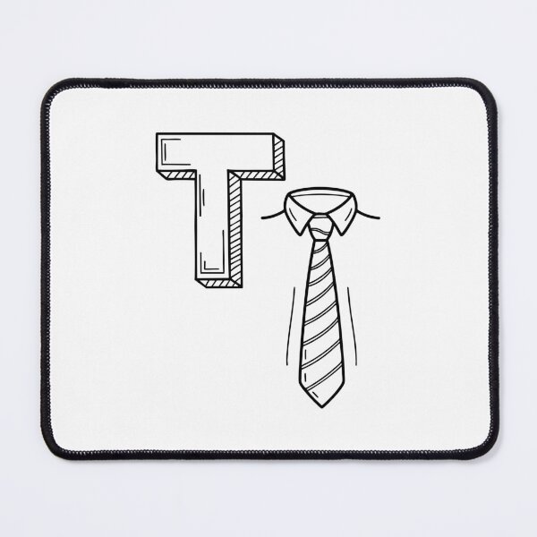 Item preview, An illustration of letter T stands for Tie designed and sold by rasagamastore.