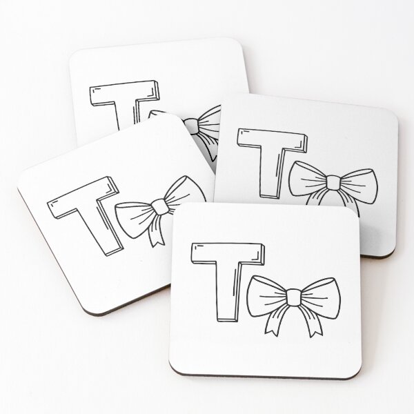 Item preview, An illustration of letter T stands for Tie bow designed and sold by rasagamastore.