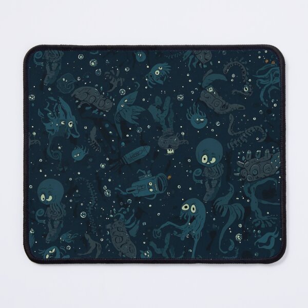 Item preview, Abyssal Whispers – Mariana Trench Pattern designed and sold by kabucino.