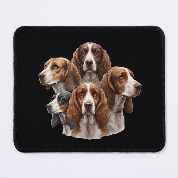 Item preview, My Dear Friends, Merry Christmas, Beagle,Pointer,Setter, Basset Hound,Cocker Spaniel,Weimaraner Dog designed and sold by chipmuckdesignn.