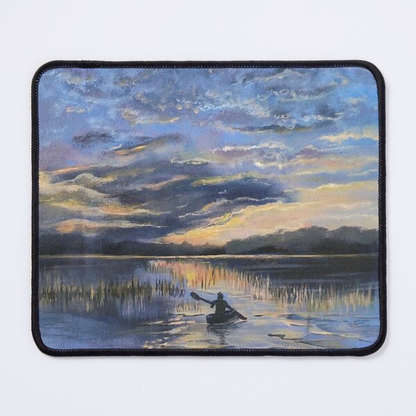 Item preview, Paddling into the Sunset ~ Painting designed and sold by Debbie Center.