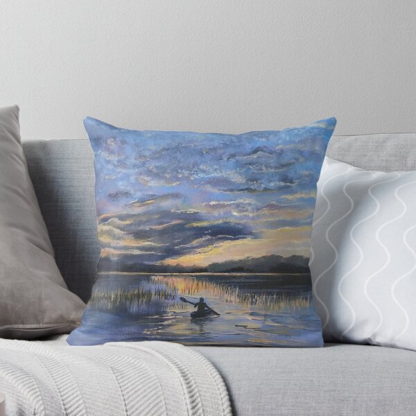 Item preview, Paddling into the Sunset ~ Painting designed and sold by Debbie Center.