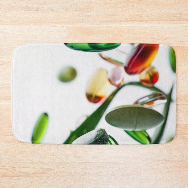 Item preview, Aloe vera leaves and various capsules on white background, AI Generated designed and sold by dvoevnore.