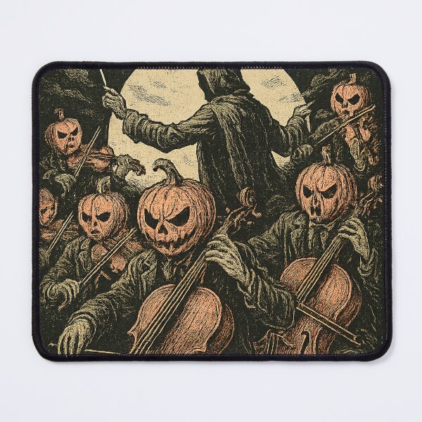Item preview, Symphony of Shadows – Haunted Pumpkin Orchestra (Est. 1666) designed and sold by KrintoryTees.