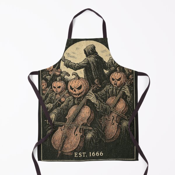Item preview, Symphony of Shadows – Haunted Pumpkin Orchestra (Est. 1666) designed and sold by KrintoryTees.