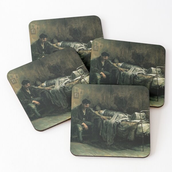 Item preview, Misery – Cristóbal Rojas (1886) designed and sold by Art Outlaws.