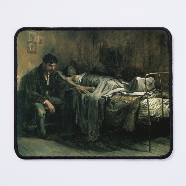 Item preview, Misery – Cristóbal Rojas (1886) designed and sold by Art Outlaws.