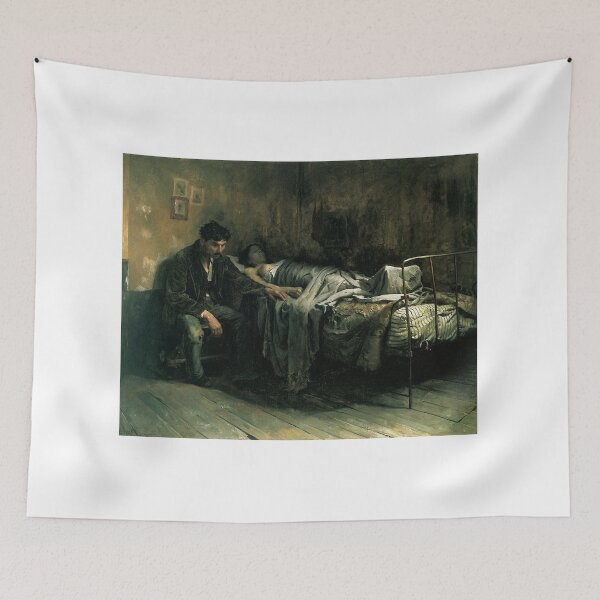 Item preview, Misery – Cristóbal Rojas (1886) designed and sold by Art Outlaws.