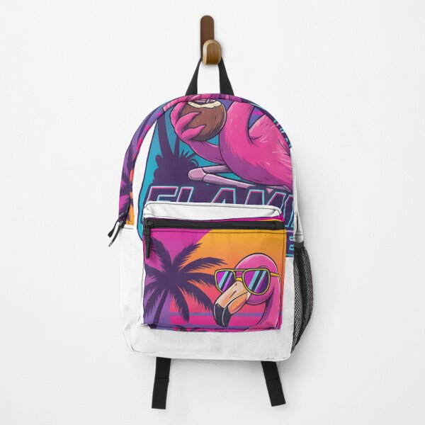 Item preview, Funny Flamingo T-shirt – Retro Summer Beach Vibes Design designed and sold by Print Era.