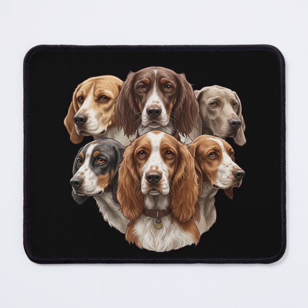 Item preview, My Dear Friends, Merry Christmas, Beagle,Pointer,Setter, Basset Hound,Cocker Spaniel,Weimaraner Dog designed and sold by chipmuckdesignn.