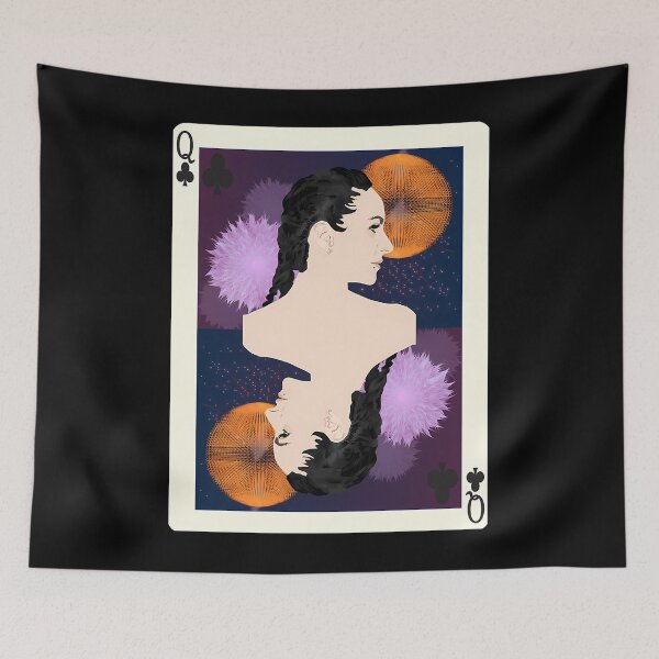 Item preview, Hannah Wants Queen Of Clubs designed and sold by LeonaGallet5.