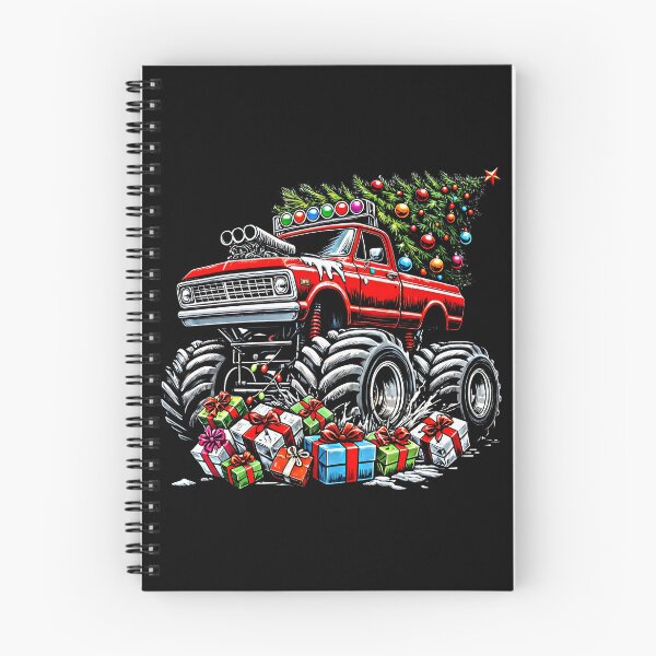Item preview, Funny Christmas Monster Truck designed and sold by AdelinaPi.