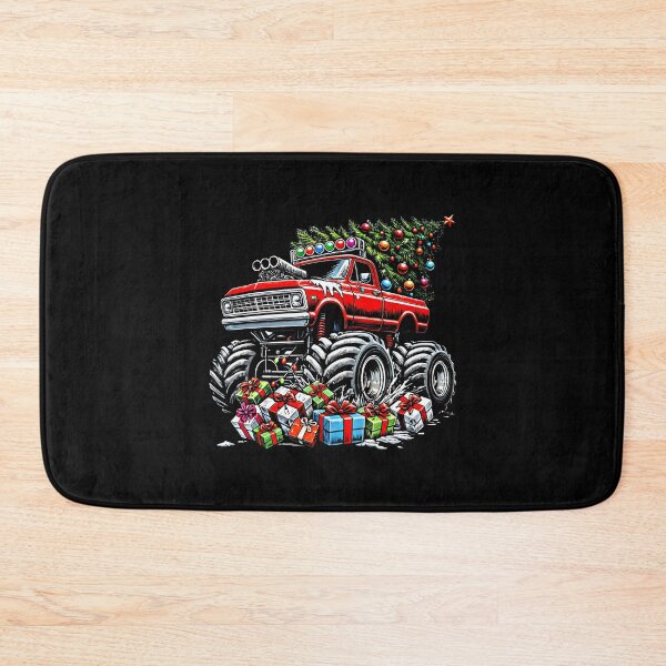 Item preview, Funny Christmas Monster Truck designed and sold by AdelinaPi.